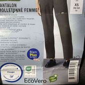 Плотные трикотажные брюки Esmara XS на S см замеры 