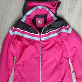 Nevica брендовая яркая лыжная куртка с капюшоном на подростка рост 158 см нюанс