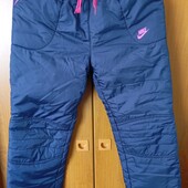 Зимові штани на флісі на 146