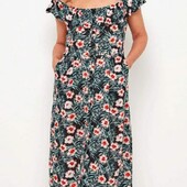 Сукня сарафан квітковий прінт р.12