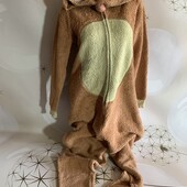 Плюшевый слип, кигуруми размер Л, нужно поменять бегунок