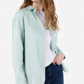 Сорочка в пастельно зеленому кольорі р.л