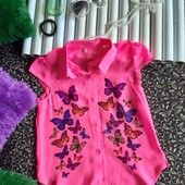 Рубашка новая шифон есть нюанс