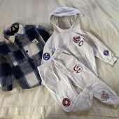 Комплект для хлопчика костюмчик на флісі+сорочка, розмір 110