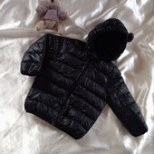 Стильна курточка чорний кольорі