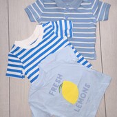 Набір футболок Primark, 0-3М / 62см