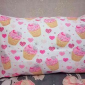 Дитяча наволочка 40х60 см на блискавці. 100% бавовна.