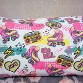 Дитяча наволочка 40х60 см на блискавці. 100% бавовна.