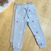 Дитячі спортивні штани для дівчинки 92 см lupilu