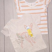 Набір футболок Primark, 9-12М / 80см