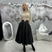 Спідниця екошкіра