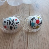 Nuk набір силіконових сосок для малюка Новий