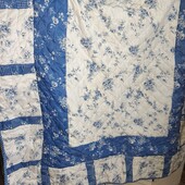 Покривало стьобане, печворк 145*175