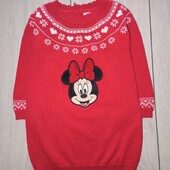 Вязана туніка / плаття Disney, 6-9М / 74см