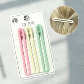 Заколка-крокодил (металева) 3 шт