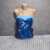 Симпатичная блузка- корсет, р 38(евро)