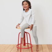 ♕ Лот 1 шт ♕ Якісні зручні легінси, 95% бавовна, Tchibo (Німеччина) розмір 98-104, сірий