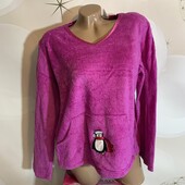 Плюшевая пижамная кофта размер М