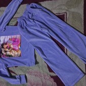 Велюровий костюм на ріст 122-128см