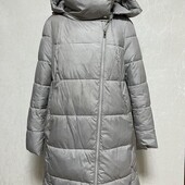 Пуховик легкий теплий зима з капюшоном L-XL 46-48p.
