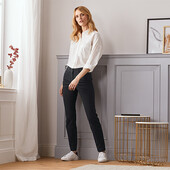 ♕ Моделюючі фігуру бенгалінові брюки від Tchibo (Німеччина), розмір наш: 46-48 (40 євро)