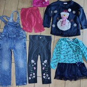 Пакет речей на дівчинку на 2-3 роки одним лотом