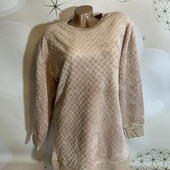 Теплый плюшевый реглан/туника размер л/хл