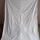 Новий! Пододеяльник из белоснежного хлопка 215х143 см