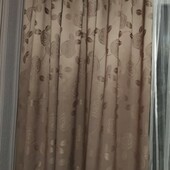 Красивые шторы с розами!Метраж добираем по ставке!