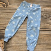 Распродажа! Велюровые пижамные штаны на 3/4 года