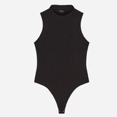 Стильний боді в рубчик, L XL