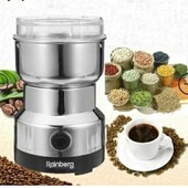 Електрична кавомолка подрібнювач Rainberg RB-833 металева роторна 300Вт