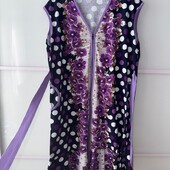 Бавовняний домашній халат на блискавці