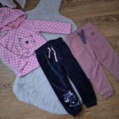 Лот дитячого одягу, відмінний стан, спортивні штани теплі 2шт