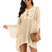 Ніжна, в'язана пляжна туніка, без дефектів ✨