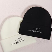 Подвійні шапочки унісекс підліткові. Біла або чорна