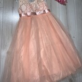 Новий стан.Сукня святкова бальна на зріст 150см.