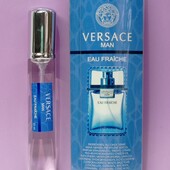 Versace Man еau fraiche 20 мл. Свежий, древесный, водяной аромат для энергичного мужчины.