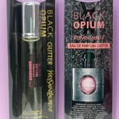 Black Opium glitter Yves Saint Laurent 20 мл. Шикарный, цветочно-восточный аромат ❤️