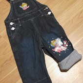 ❤️ В ідеальному стані ❤️ Джинсы для девочки с Единорожкой на 2 года