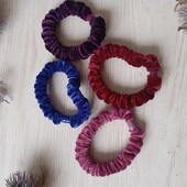 Оксамитові гумки. Колір на вибір