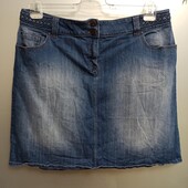 Юбка джинсовая,размер евро 18