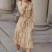 Стильное платье рубашка  Esmara  М  evro 42+6 