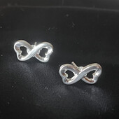 Пусеты, стерлинговое серебро