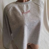 Укорочений худі на флізі р. Оверсайз. С-Л.