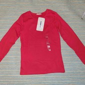 Яркий базовый лонгслив на 7-8 лет