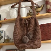 Велика плетена сумка❤️ручна робота