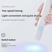 Лампа для сушіння гель-лаку портативна