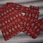 Яркая флисовпя пижама отличного качества