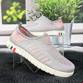 Мокасини/сліпони/кросівки жіночі текстильні сітка зручні і легенькі 40 ( 25.7 см )